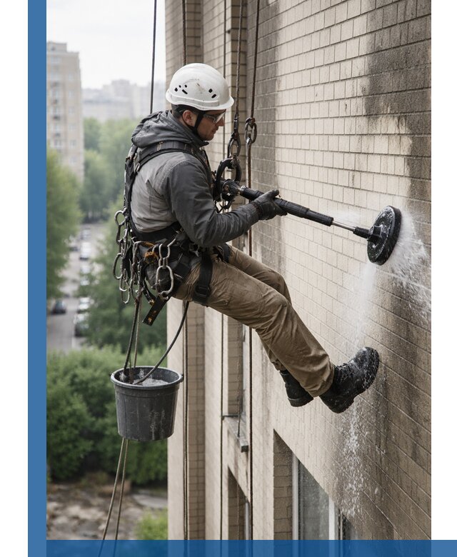 Очистка фасада от копоти в Гулькевичах профессионально и безопасно