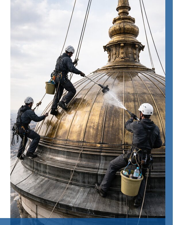Мойка куполов и шпилей в Гулькевичах от 8299 р. - заказать | ВЫСОТНИК-Гль