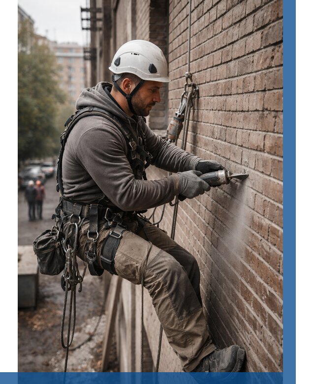 Расшивка кирпичных швов в Гулькевичах от 622 р. | ВЫСОТНИК-Гль