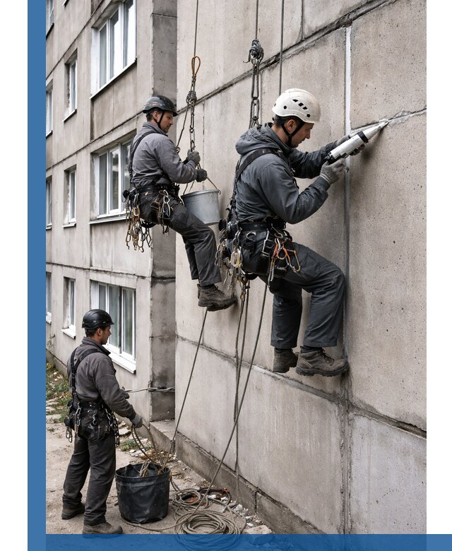 Герметизация межпанельных швов в Гулькевичах с гарантией герметичности