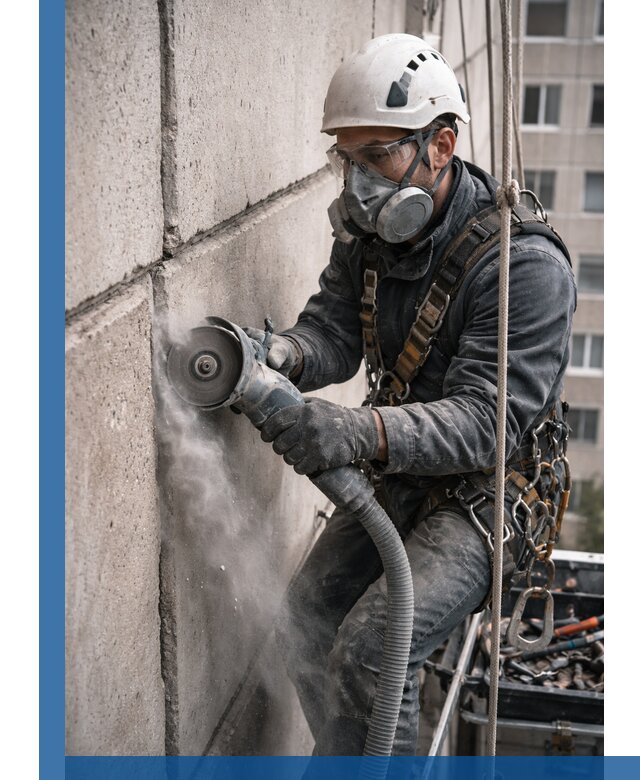 Штробление межпанельных швов в Гулькевичах качественно и быстро