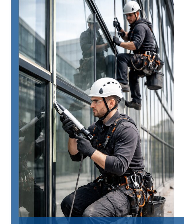 Герметизация витражных швов в Гулькевичах для зданий и фасадов