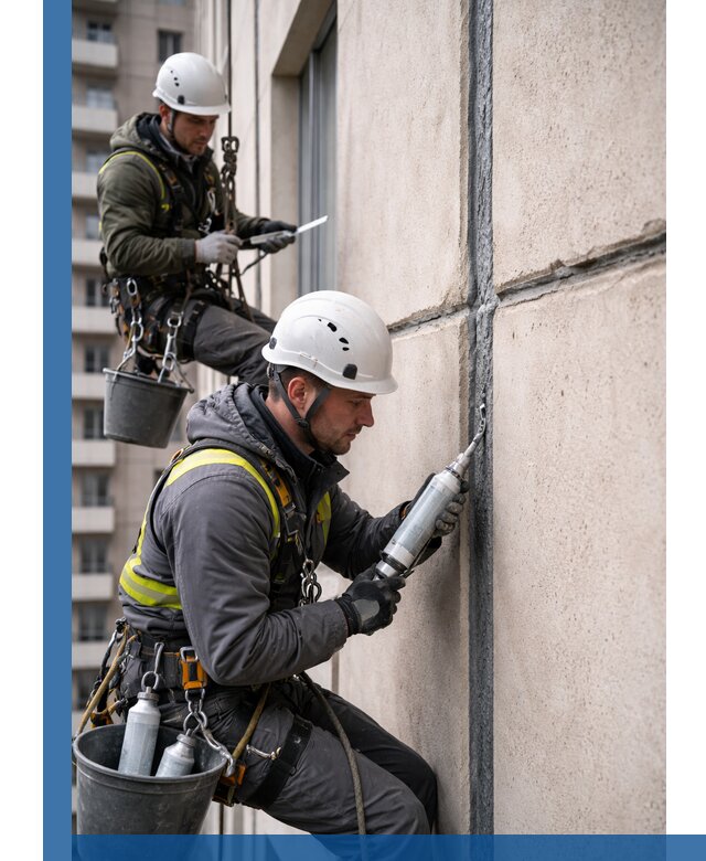 Герметизация деформационных швов фасада в Гулькевичах качественно