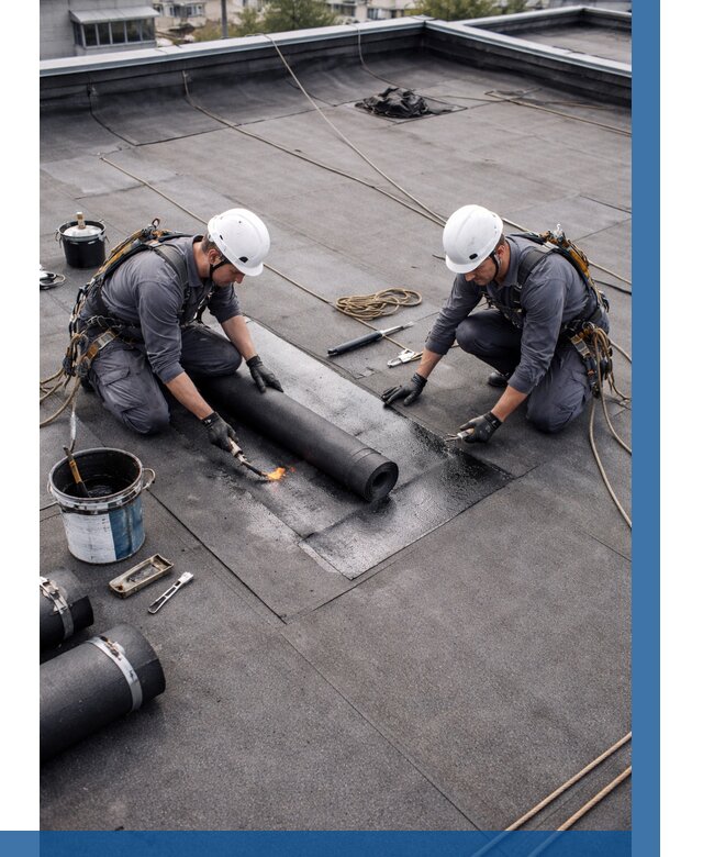 Ремонт мягкой кровли под ключ в Гулькевичах от 726 р. | ВЫСОТНИК-Гль