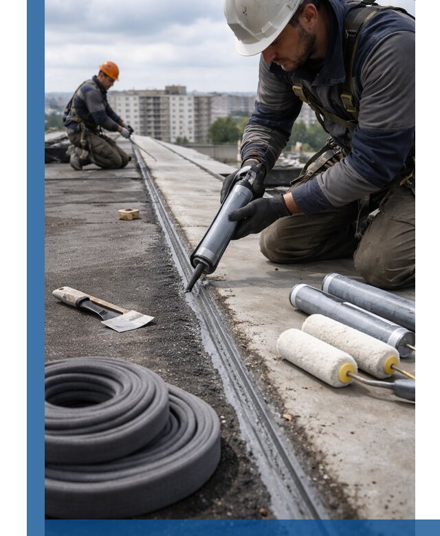 Герметизация швов кровли в Гулькевичах с гарантией герметичности