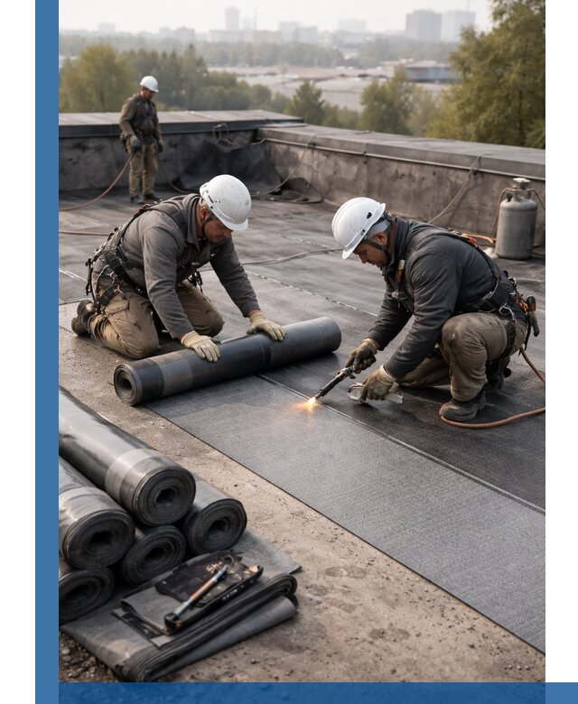 Монтаж мягкой кровли в Гулькевичах профессионально и надежно