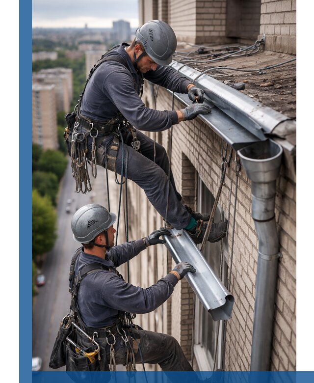 Ремонт водосточных желобов в Гулькевичах, быстро и качественно
