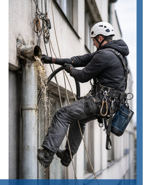 Прочистка водосточных труб в Гулькевичах от 3631 р. | ВЫСОТНИК-Гль