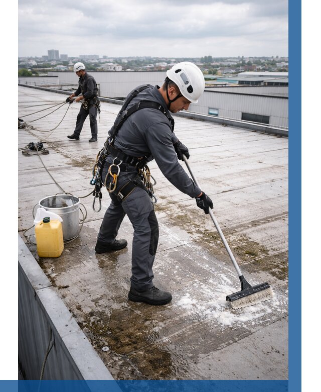 Очистка крыши по графику в Гулькевичах от 7781 р. | ВЫСОТНИК-Гль