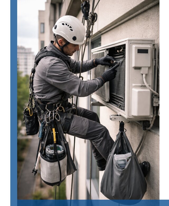 Обслуживание внешнего блока кондиционера в Гулькевичах профессионально