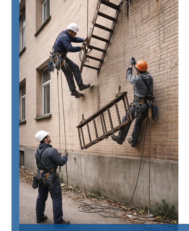 Демонтаж пожарной лестницы в Гулькевичах быстро и безопасно