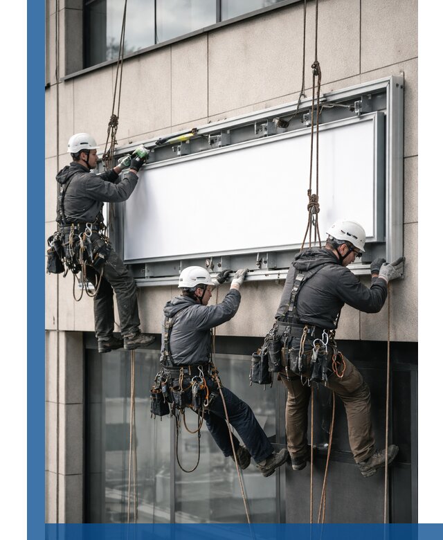 Профессиональный монтаж светового короба под ключ в Гулькевичах