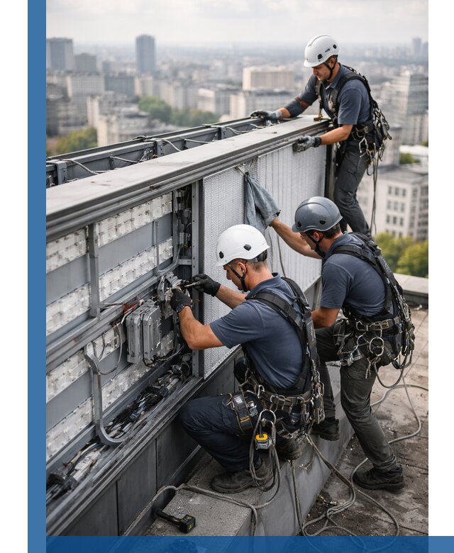 Профессиональное обслуживание крышной рекламы в Гулькевичах под ключ