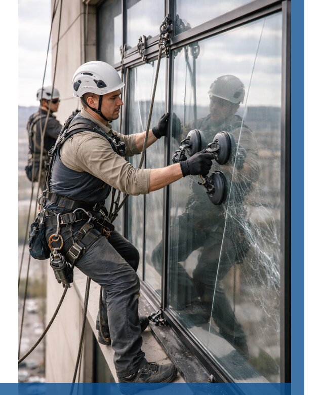 Замена стекла в витраже в Гулькевичах под ключ от 8818 р. | ВЫСОТНИК-Гль