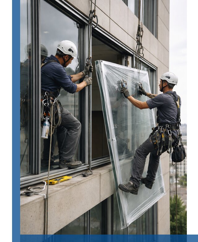 Профессиональная замена стекла в витраже в Гулькевичах с гарантией