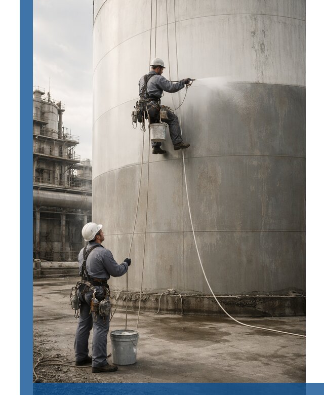 Покраска стальных резервуаров и емкостей в Гулькевичах профессионально