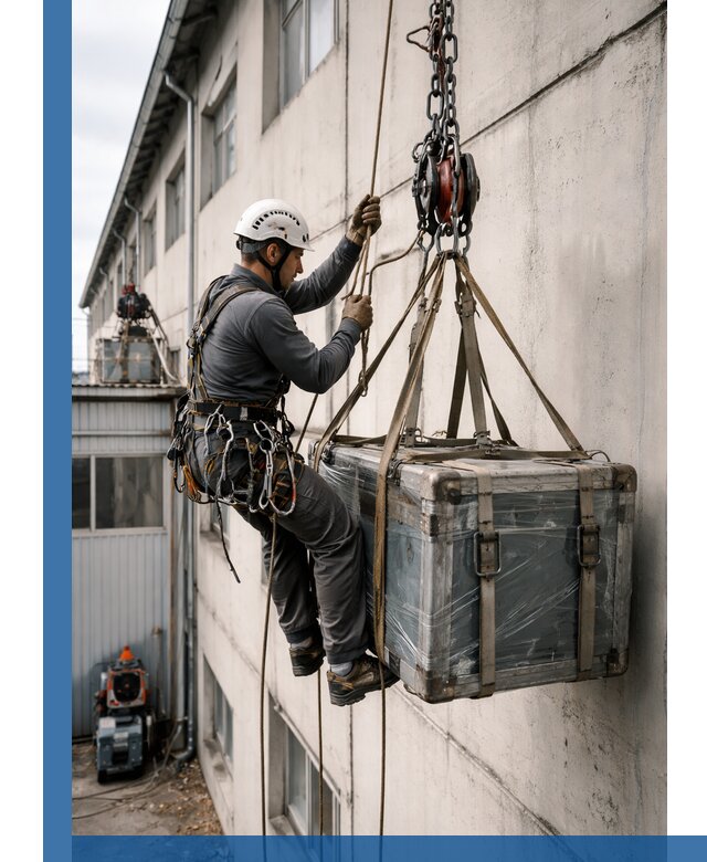 Подъем грузов на высоту в Гулькевичах для промышленных объектов