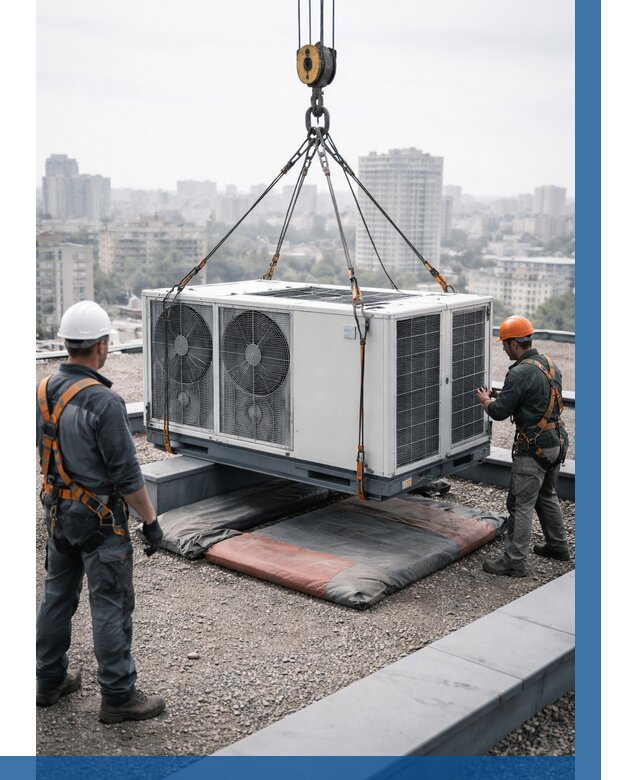 Подъем груза на крышу в Гулькевичах от 5187 р. | ВЫСОТНИК-Гль заказать