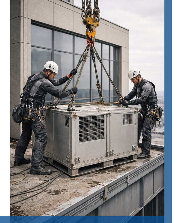 Такелажные работы на высоте в Гулькевичах от 8299 р. | ВЫСОТНИК-Гль