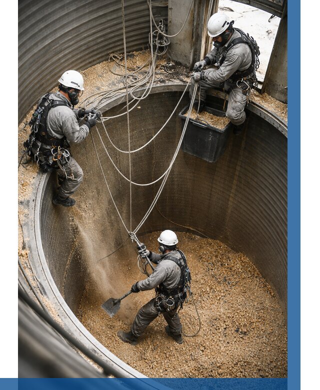 Чистка зерновых бункеров в Гулькевичах от 12449 р. | ВЫСОТНИК-Гль