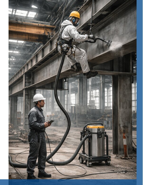 Обеспыливание конструкций в цехе в Гулькевичах от 4357 р. | ВЫСОТНИК-Гль