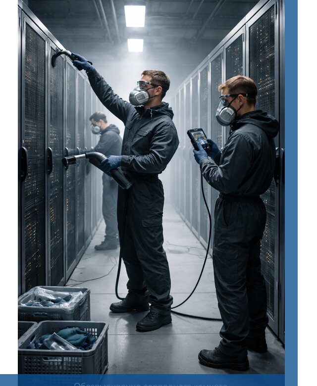 Обеспыливание серверной комнаты в Гулькевичах от 4668 р. | ВЫСОТНИК-Гль