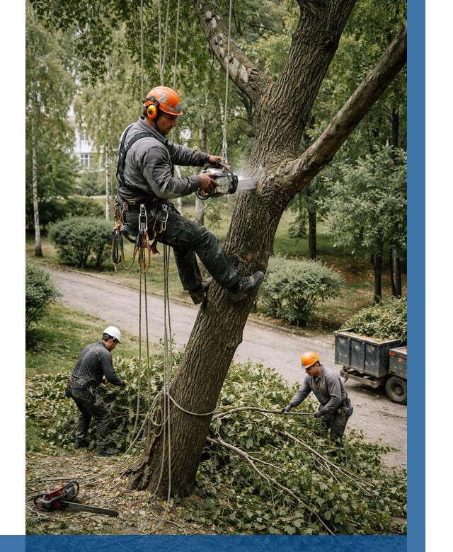 Кронирование деревьев в Гулькевичах от 6743 р. | ВЫСОТНИК-Гль