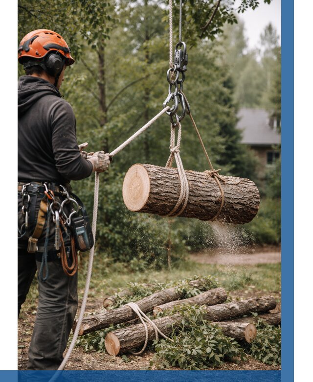 Валка деревьев частями в Гулькевичах от 7781 р. | ВЫСОТНИК-Гль