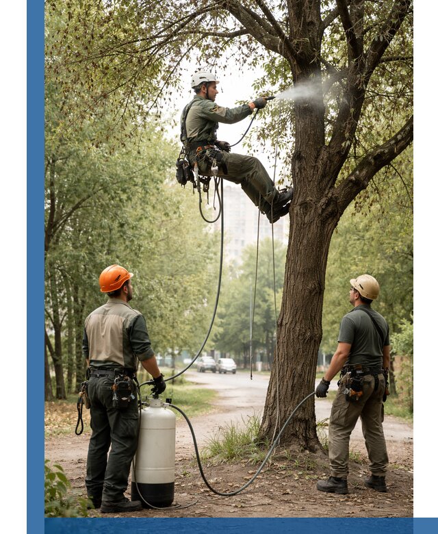 Обработка деревьев от вредителей в Гулькевичах профессиональная защита