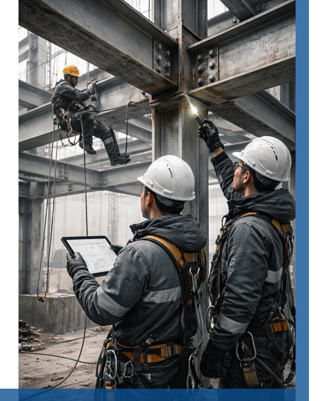 Обследование металлоконструкций в Гулькевичах от 5706 р. | ВЫСОТНИК-Гль